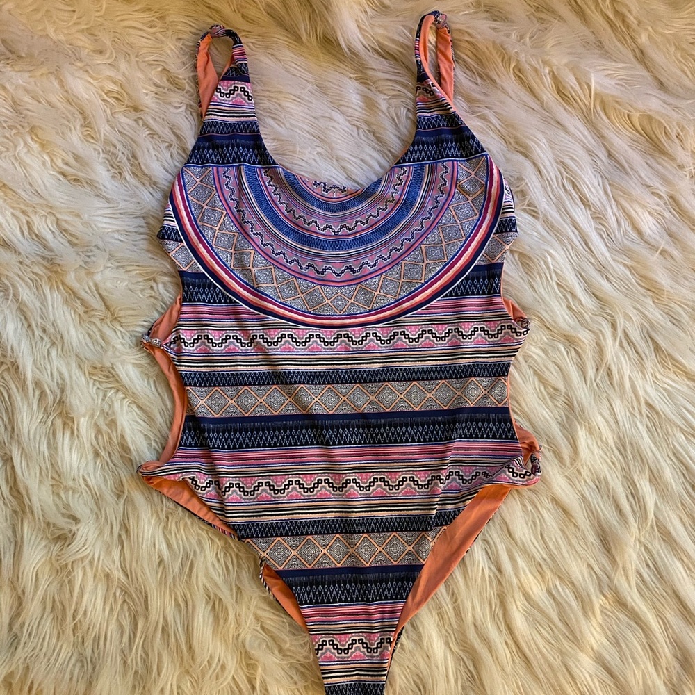 Low back one piece
